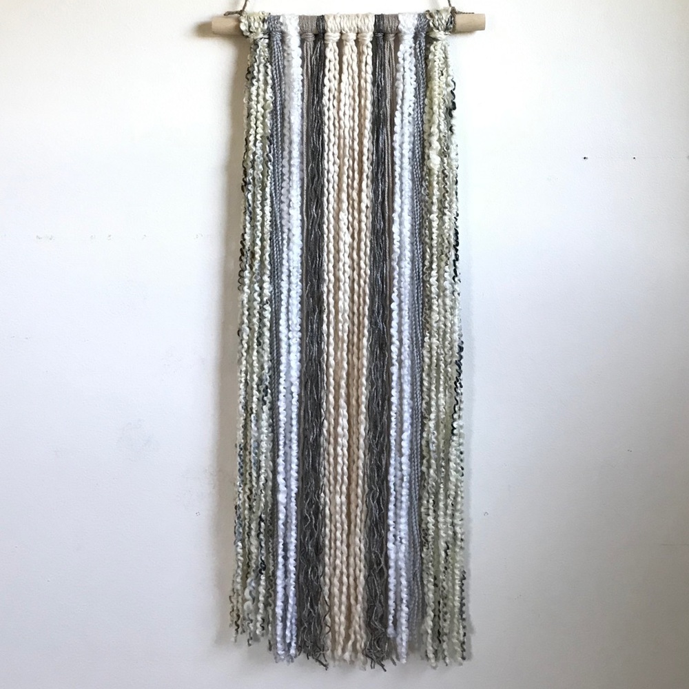 Oakland 12” Rod Yarn Boho Wall Hanging Tapestry